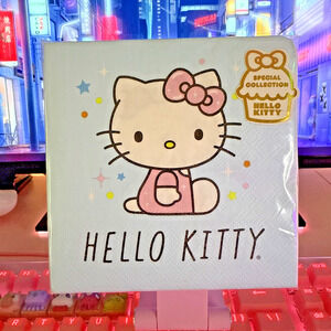 Hello Kitty 40 Beverage Cocktail Paper Napkins Special Starshine 2024 Sanrio